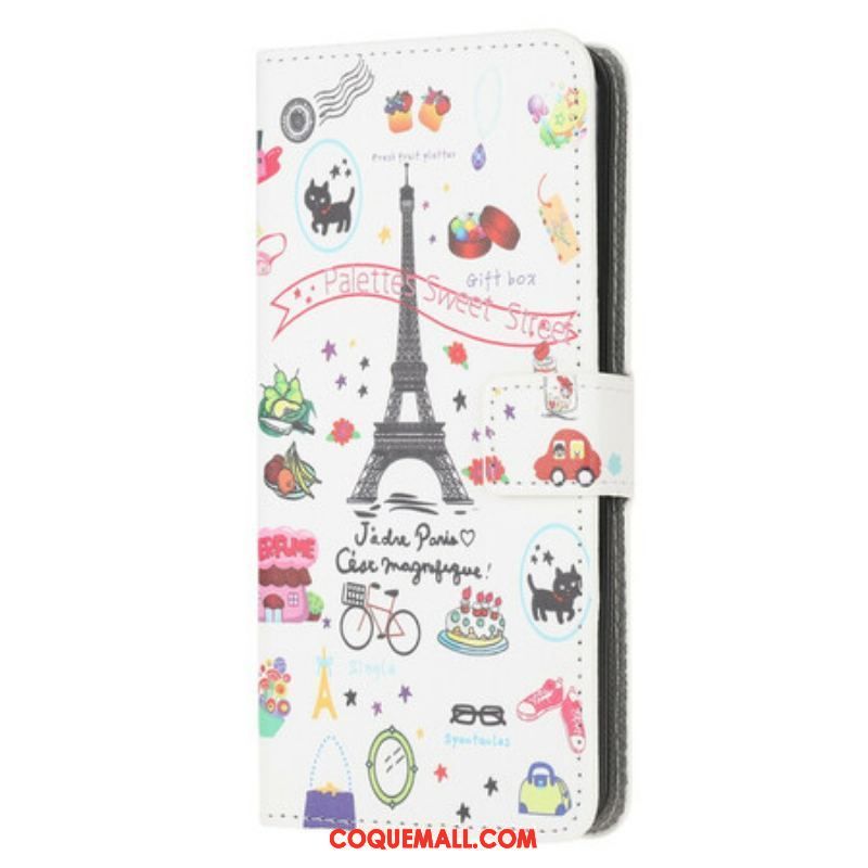 Housse Samsung Galaxy A52 4G / A52 5G / A52s 5G J'adore Paris