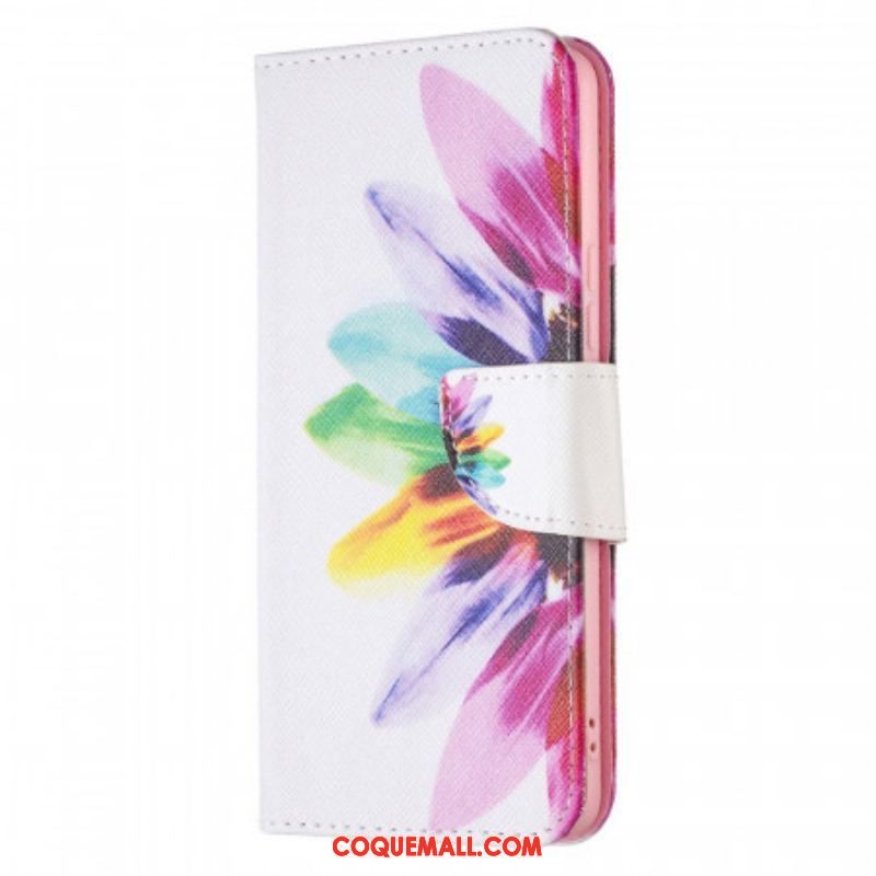 Housse Samsung Galaxy A53 5G Fleur Aquarelle