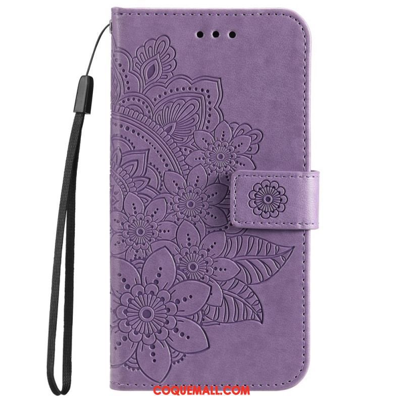 Housse Samsung Galaxy A53 5G Mandala de Fleurs