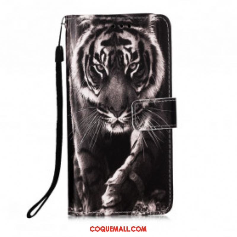 Housse Samsung Galaxy M12 / A12 Tigre de Nuit