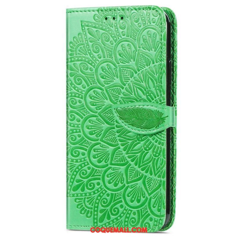 Housse Samsung Galaxy M13 Feuilles Tribales