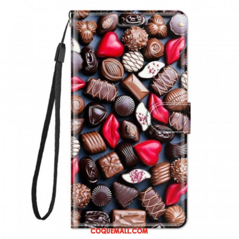 Housse Samsung Galaxy M23 5G Chocolats