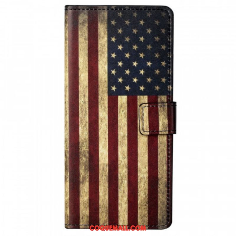 Housse Samsung Galaxy M23 5G Drapeau Américain