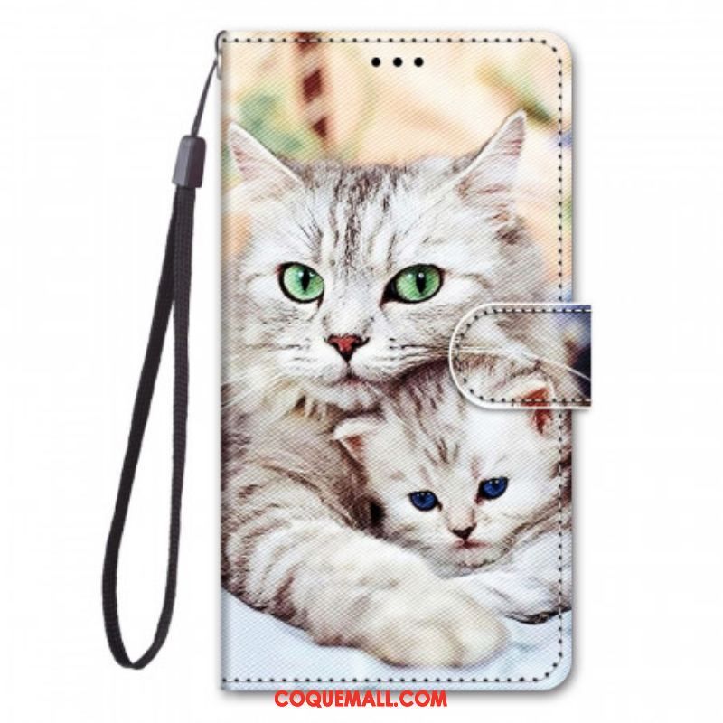 Housse Samsung Galaxy M23 5G Famille de Chats