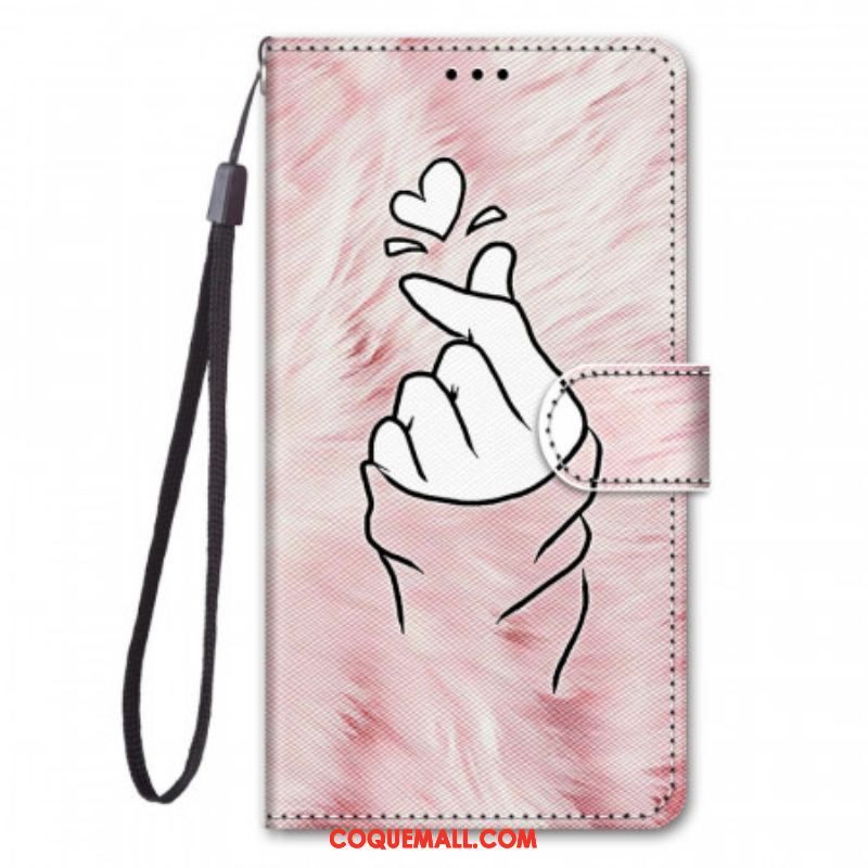 Housse Samsung Galaxy M23 5G Finger Heart