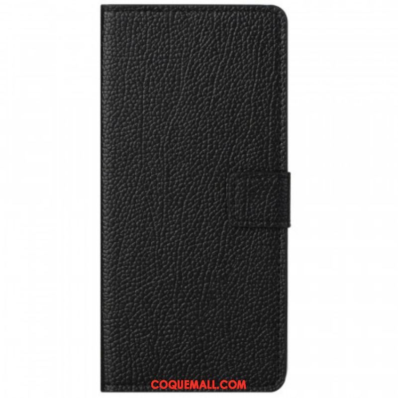 Housse Samsung Galaxy M23 5G Texture Cuir Litchi