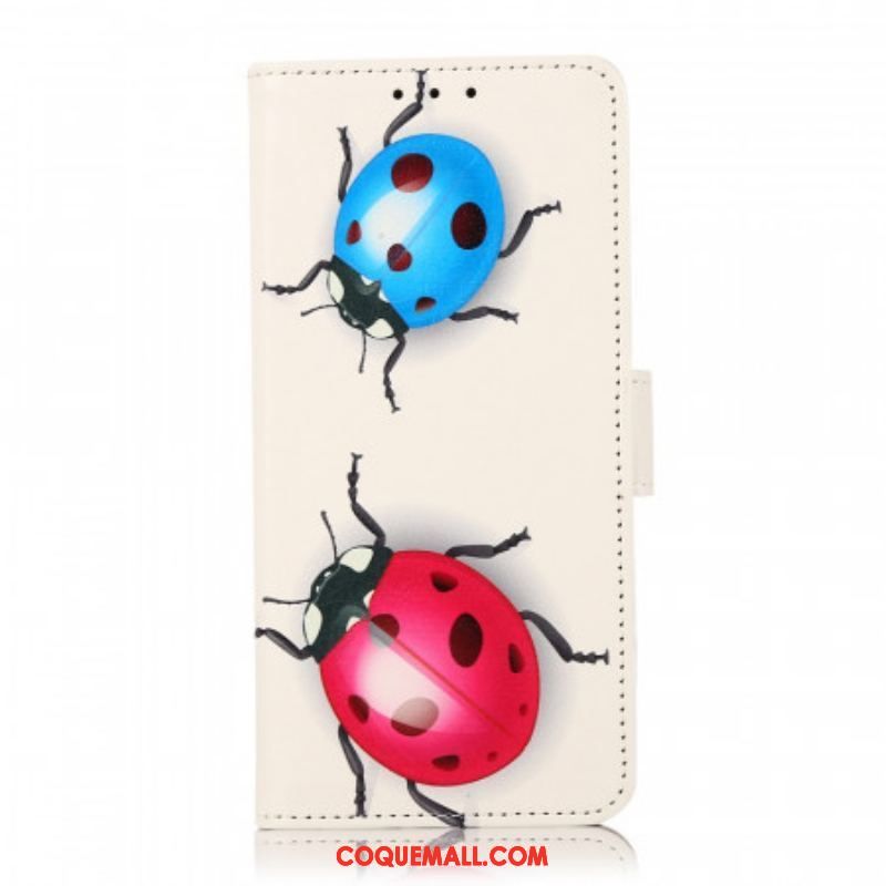 Housse Samsung Galaxy M32 Coccinelles