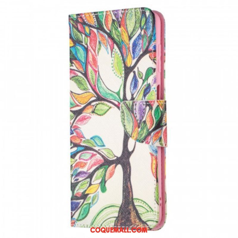 Housse Samsung Galaxy M52 5G Arbre Arc-en-Ciel