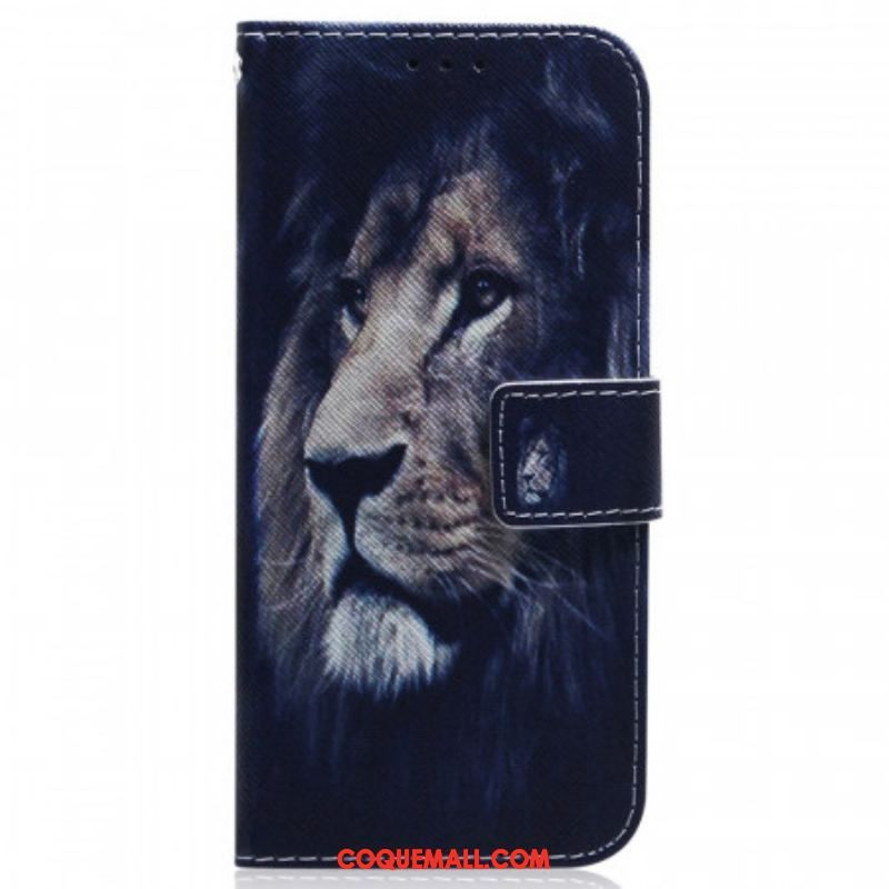 Housse Samsung Galaxy M53 5G Dreaming Lion