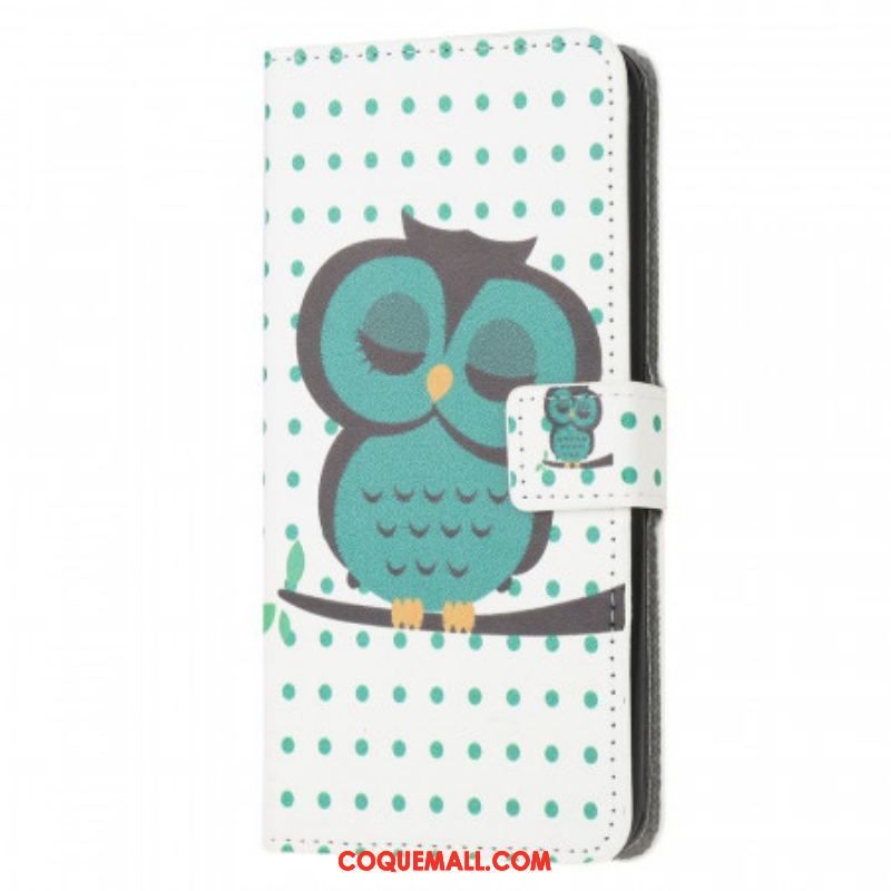 Housse Samsung Galaxy M53 5G Hibou Endormi