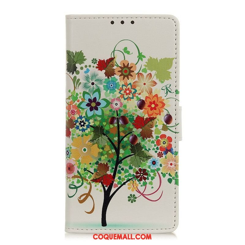 Housse Samsung Galaxy S21 5G Arbre Fleuri