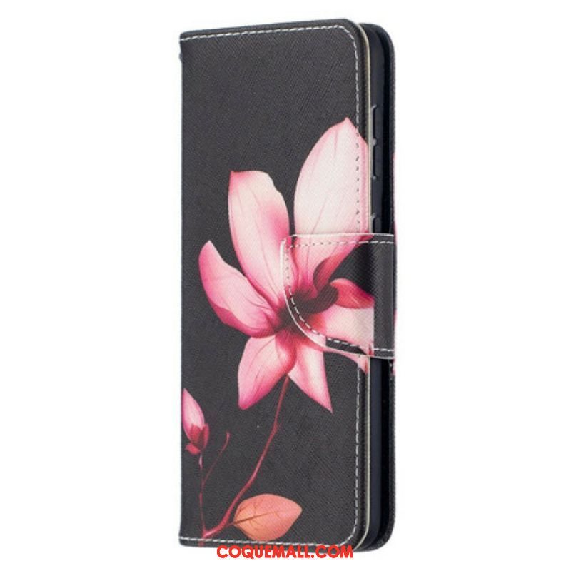 Housse Samsung Galaxy S21 5G Fleur Rose