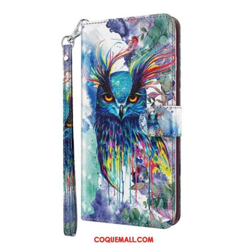 Housse Samsung Galaxy S21 5G Oiseau Aquarelle