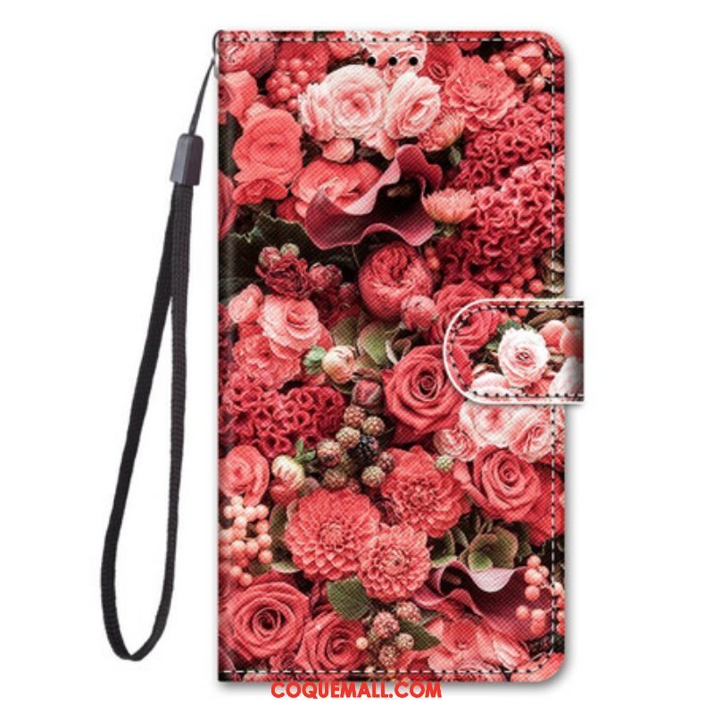 Housse Samsung Galaxy S21 5G Romance Florale