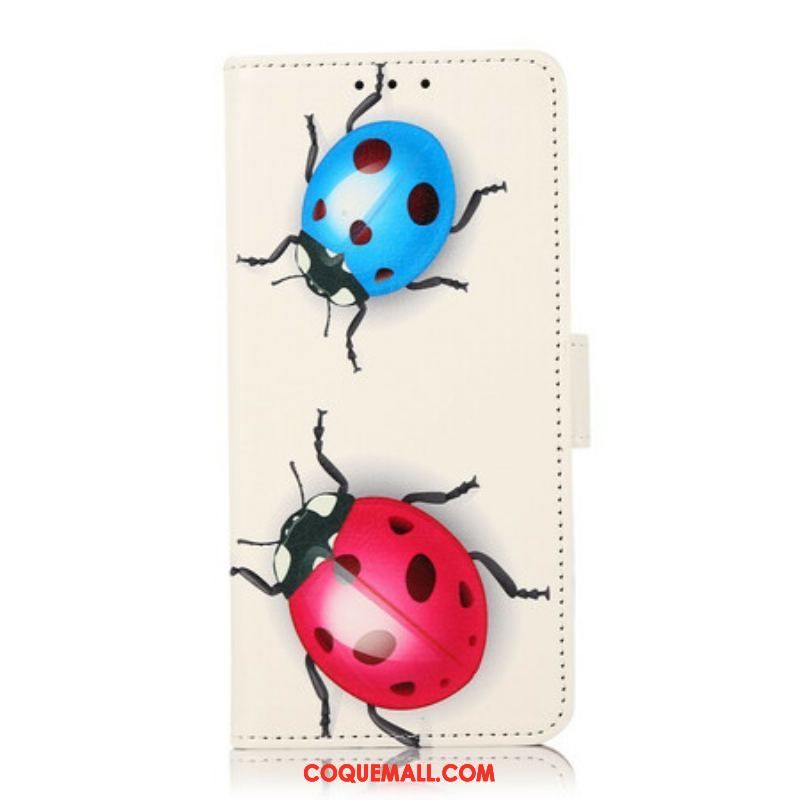 Housse Samsung Galaxy S21 FE Coccinelles