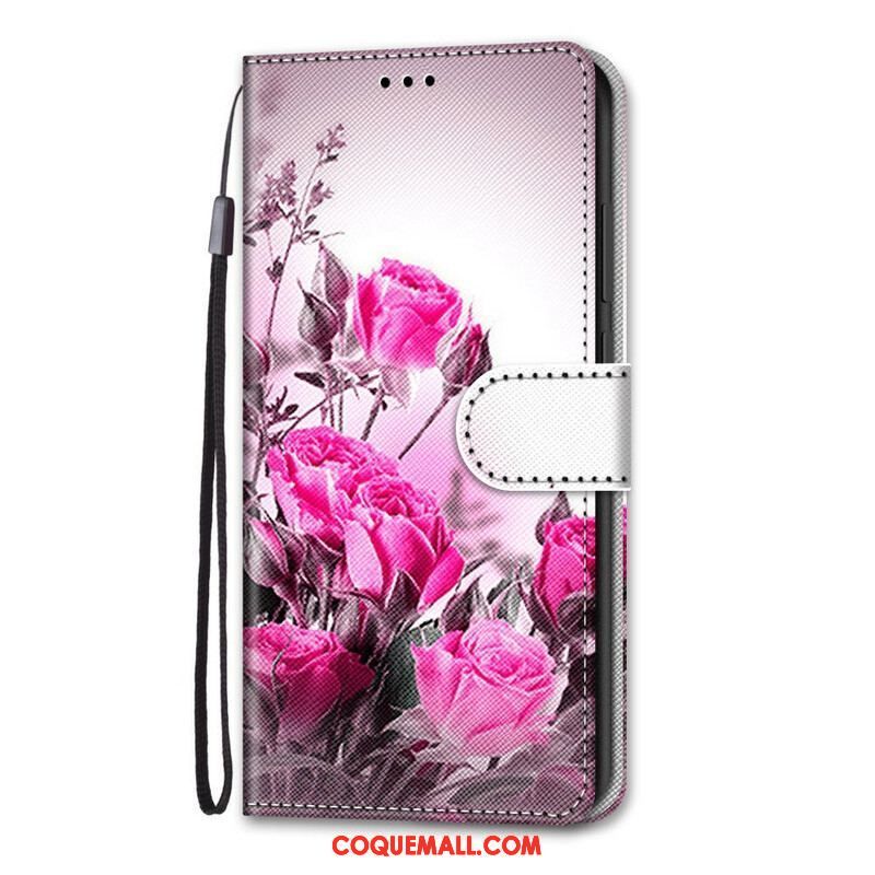 Housse Samsung Galaxy S21 Plus 5G Fleurs Magiques