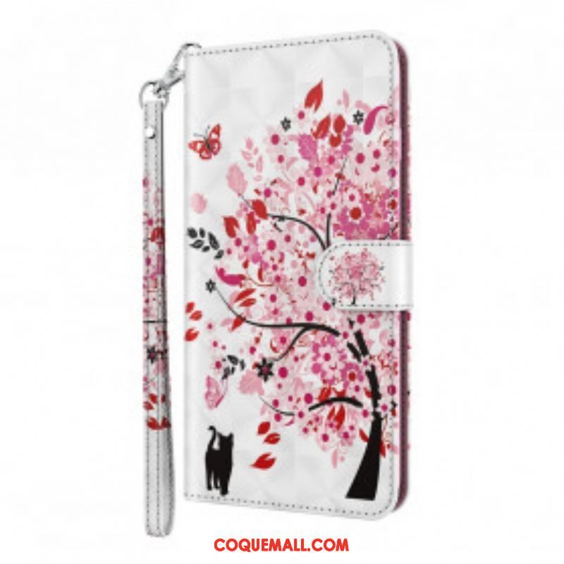 Housse Samsung Galaxy S21 Ultra 5G Arbre Rose