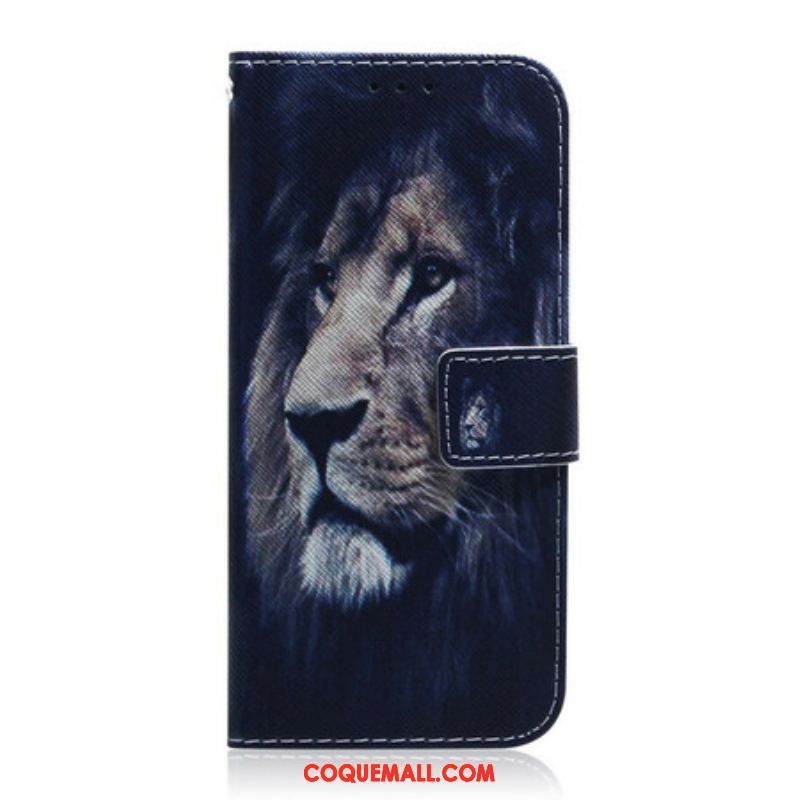 Housse Samsung Galaxy S21 Ultra 5G Dreaming Lion