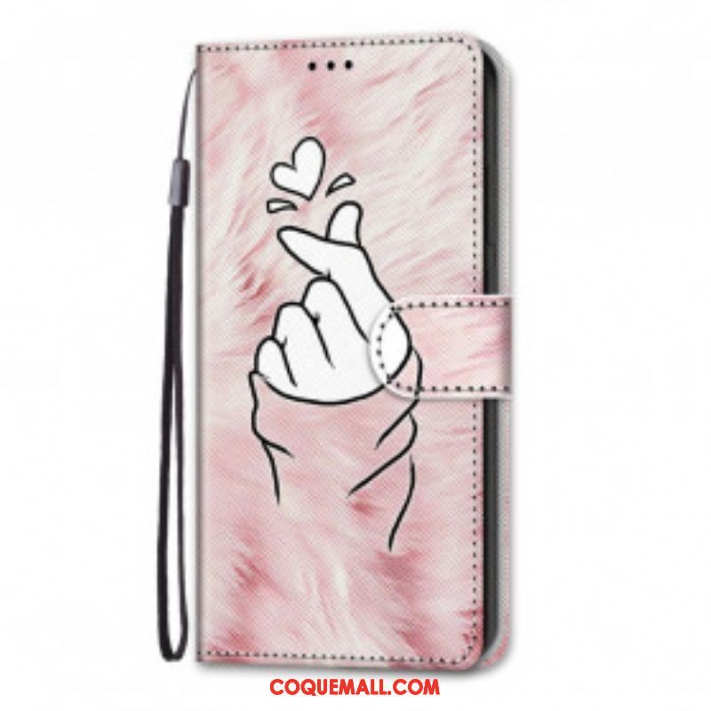 Housse Samsung Galaxy S21 Ultra 5G Finger Heart