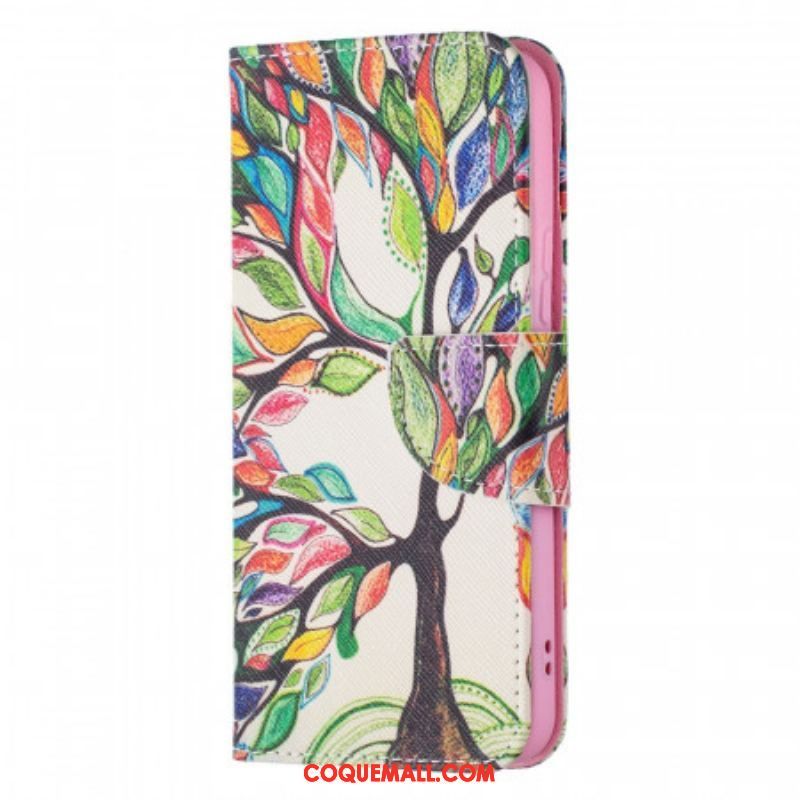 Housse Samsung Galaxy S22 5G Arbre Coloré