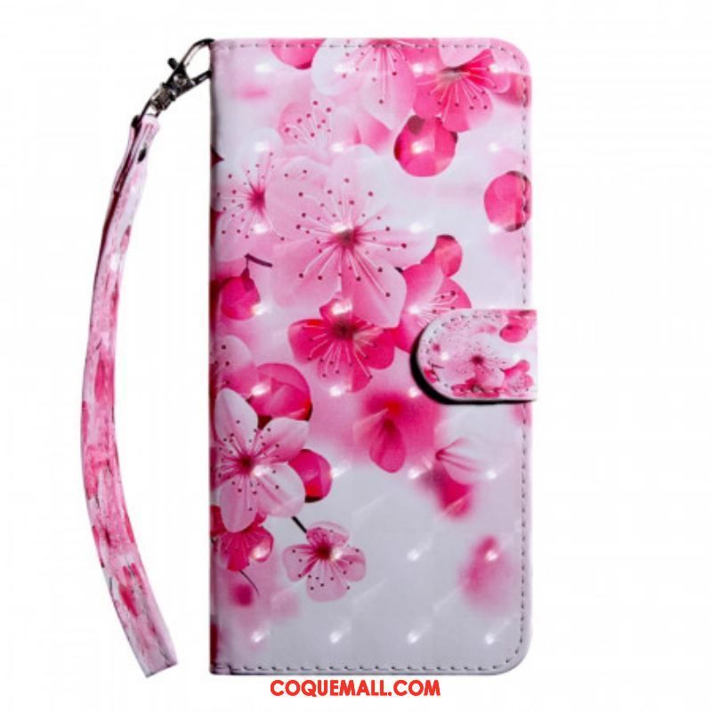 Housse Samsung Galaxy S22 5G Fleurs Roses