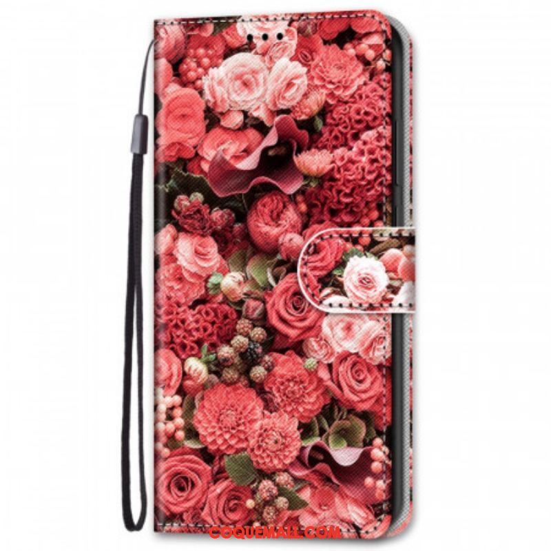 Housse Samsung Galaxy S22 Plus 5G Romance Florale