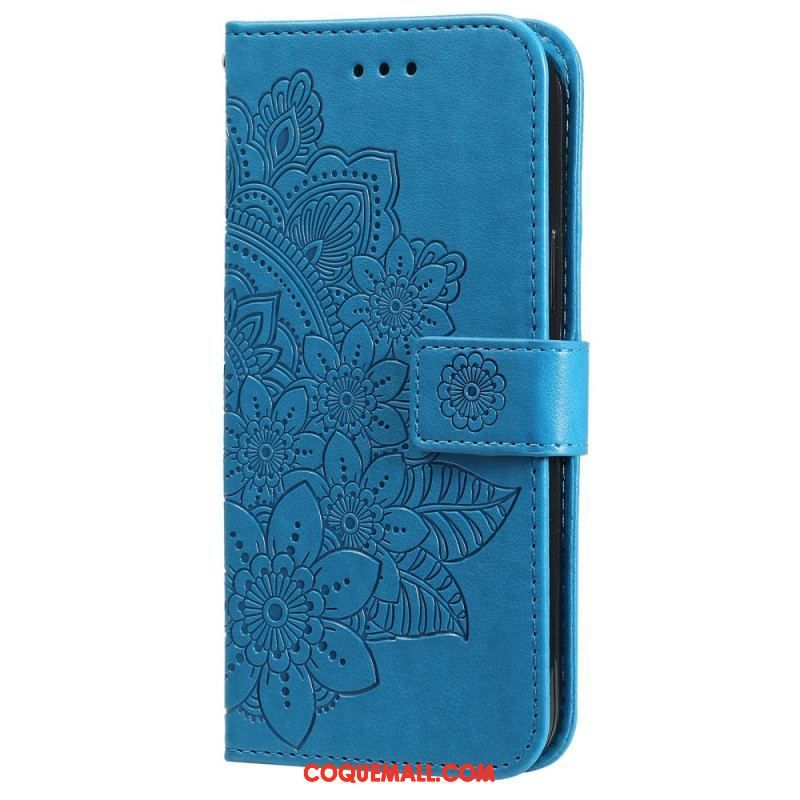 Housse Samsung Galaxy S22 Ultra 5G Mandala de Fleurs