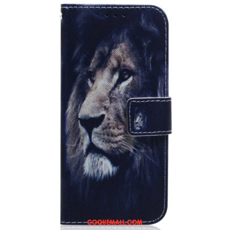 Housse Samsung Galaxy S23 5G Dreaming Lion