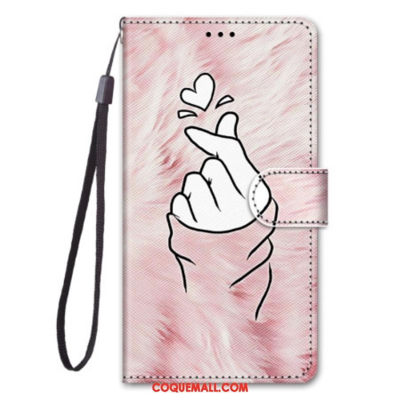 Housse Samsung Galaxy S23 Ultra 5G Finger Heart