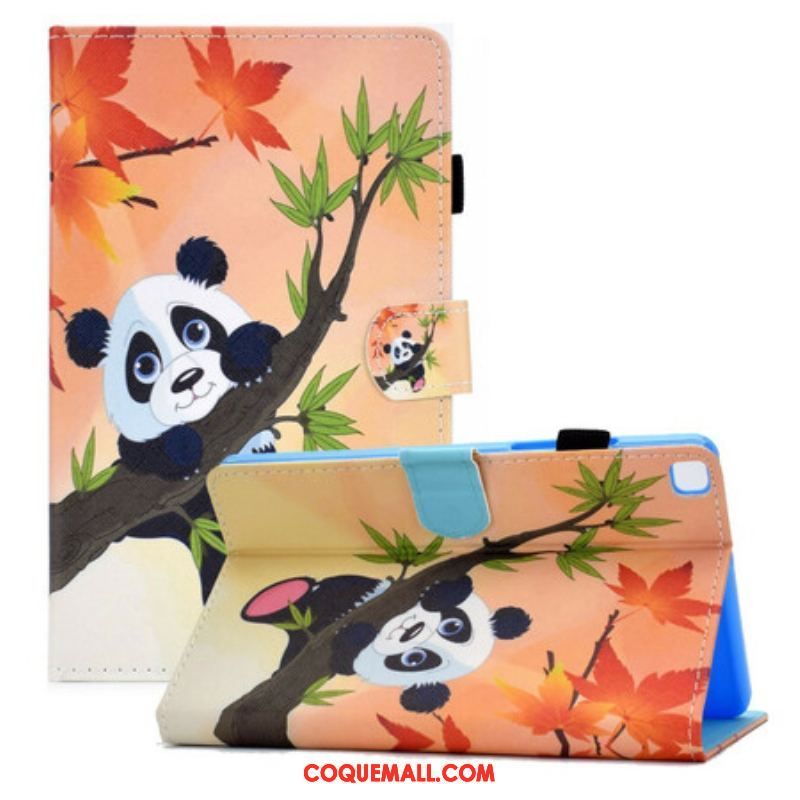 Housse Samsung Galaxy Tab A7 Lite Mignon Panda