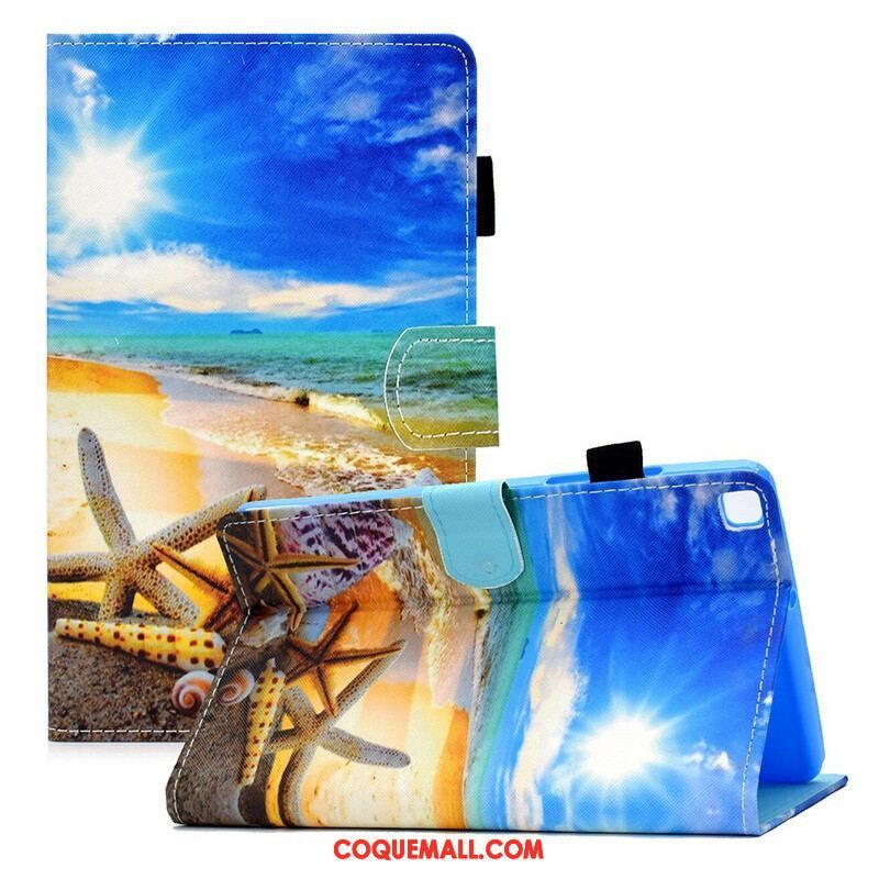 Housse Samsung Galaxy Tab A7 Lite Plage Fun