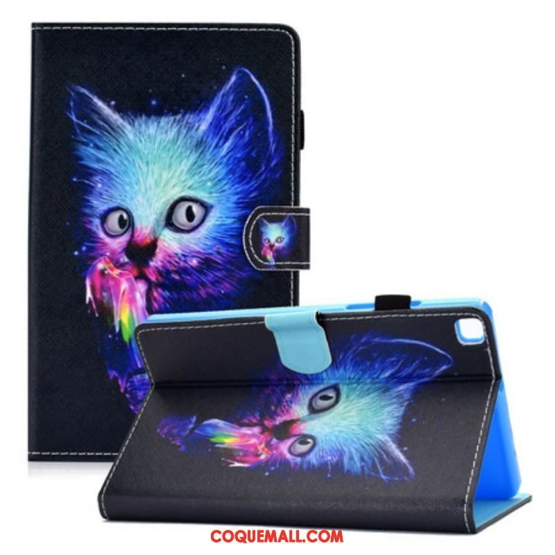 Housse Samsung Galaxy Tab A7 Lite Psycho Cat