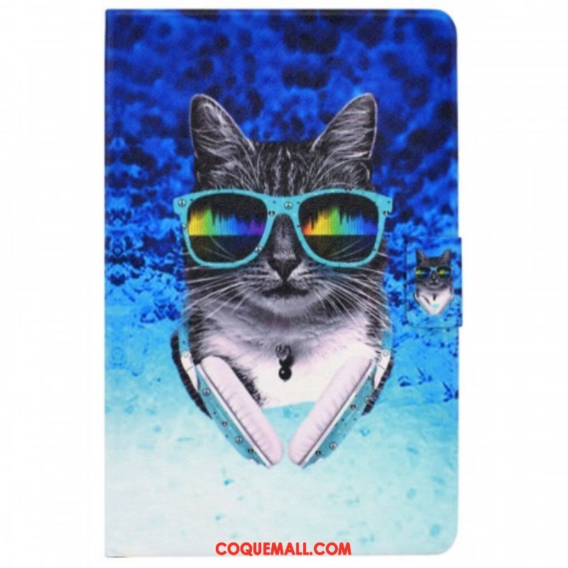 Housse Samsung Galaxy Tab A8 (2021) Chat Disco