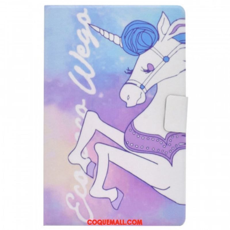 Housse Samsung Galaxy Tab A8 (2021) Licorne Fantastique