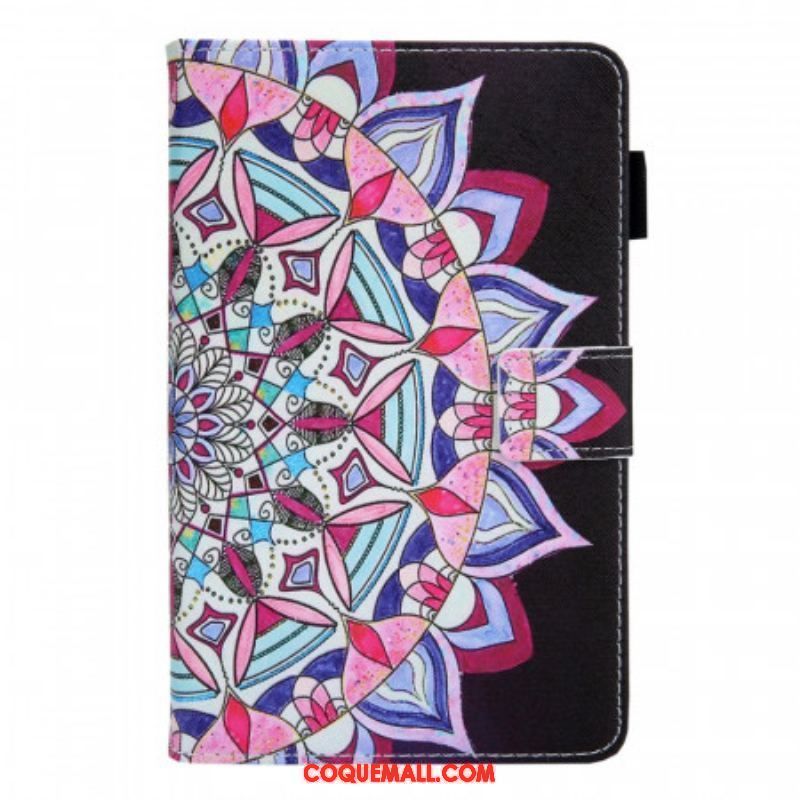 Housse Samsung Galaxy Tab A8 (2021) Mandala Graphique