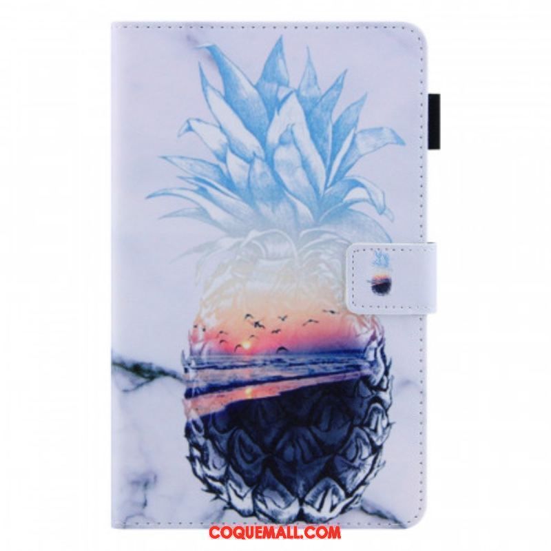 Housse Samsung Galaxy Tab A8 (2021) Motif Ananas