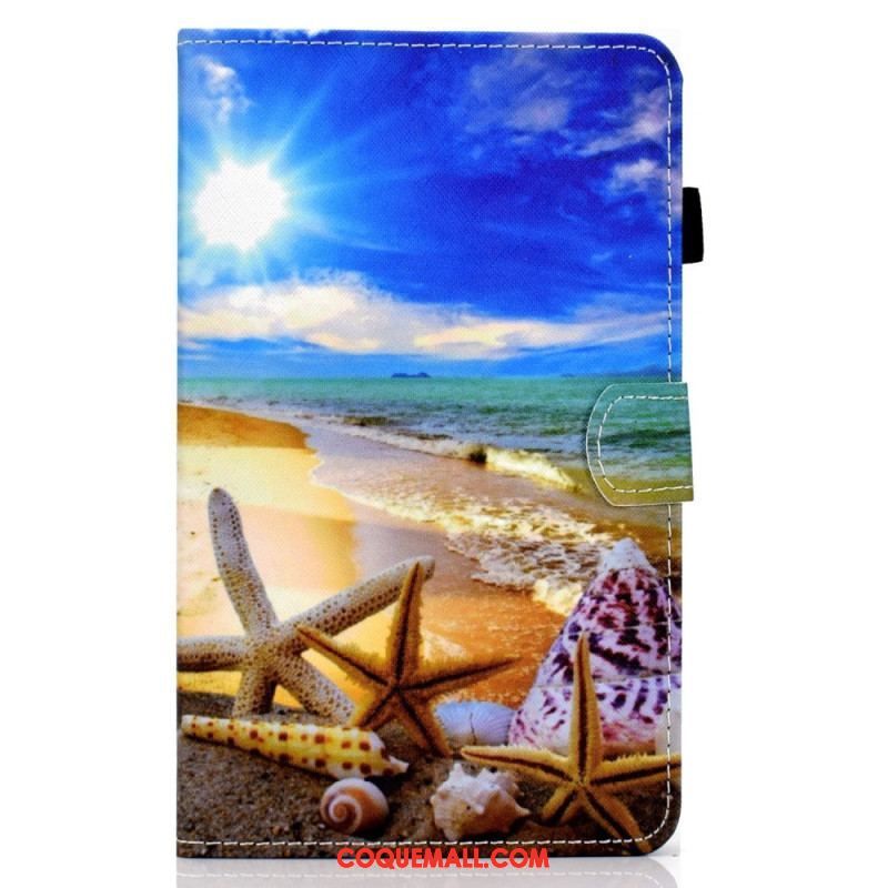 Housse Samsung Galaxy Tab A8 (2021) Plage Fun