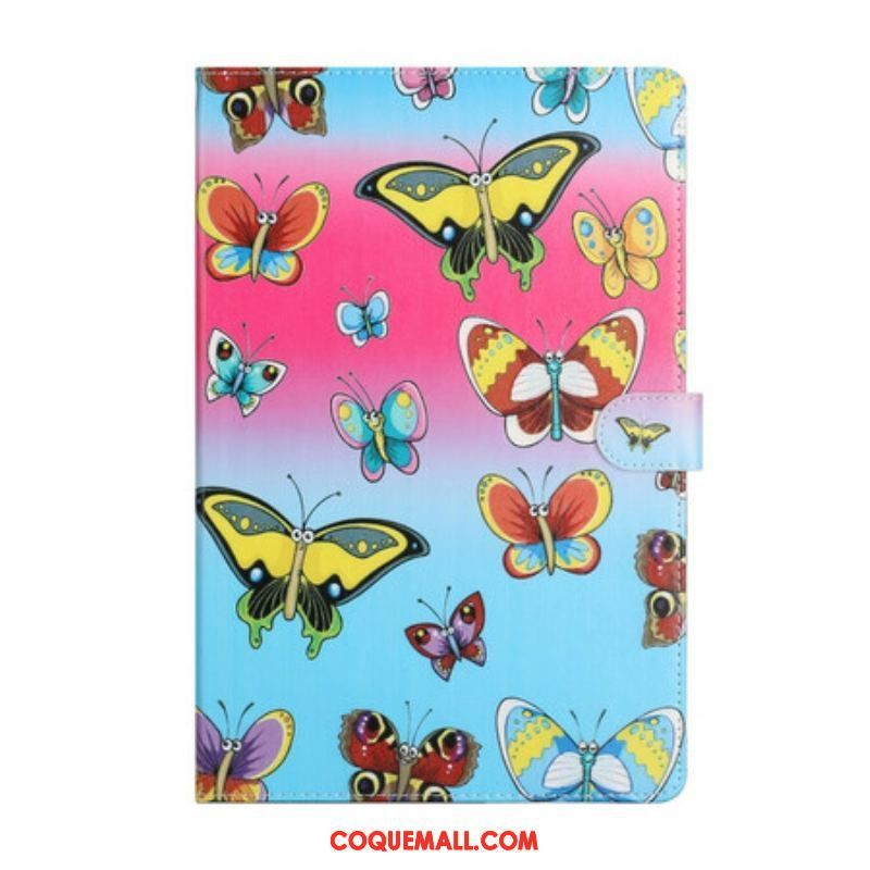 Housse Samsung Galaxy Tab S8 Plus / S7 Plus Butterflies