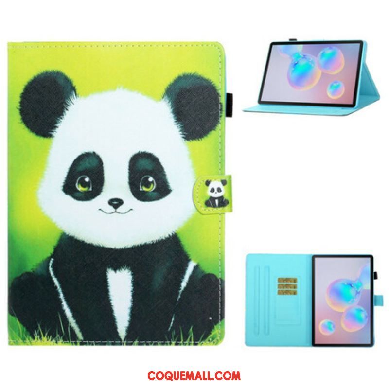 Housse Samsung Galaxy Tab S8 / Tab S7 Mignon Panda