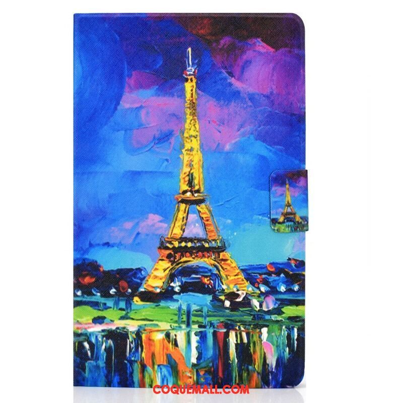 Housse Samsung Galaxy Tab S8 / Tab S7 Tour Eiffel