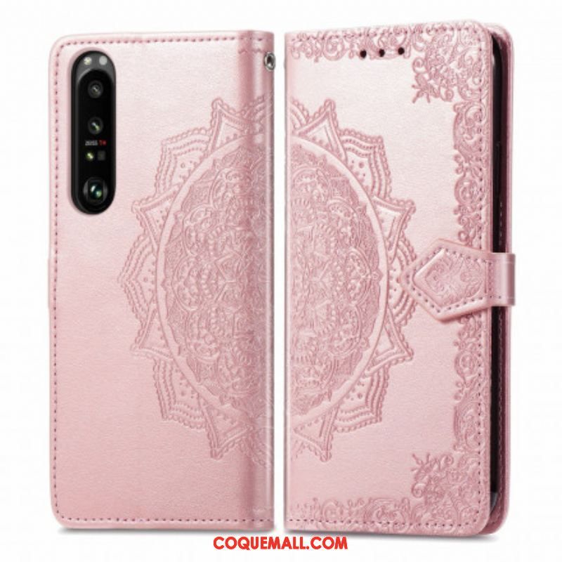 Housse Sony Xperia 1 III Mandala Moyen Age