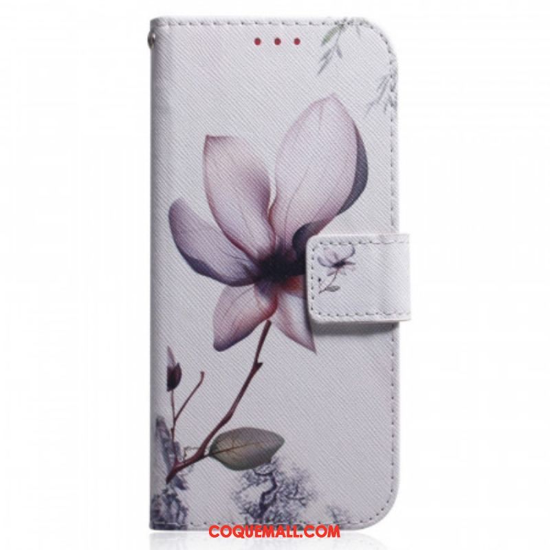 Housse Sony Xperia 1 IV Fleur Rose Vintage