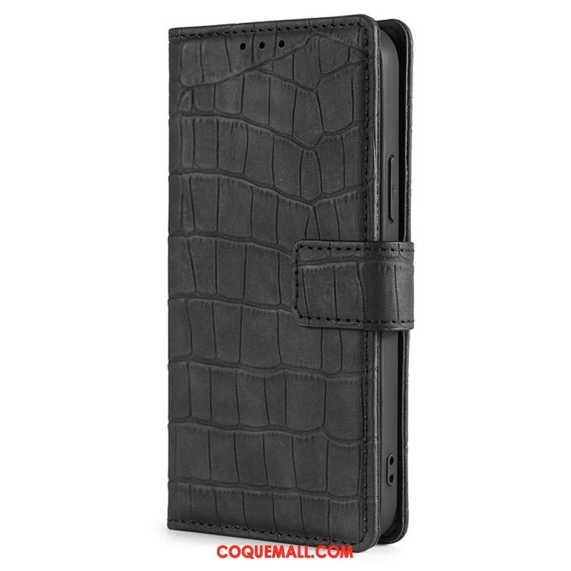 Housse Xiaomi 12 Pro Skin-Touch Crocodile