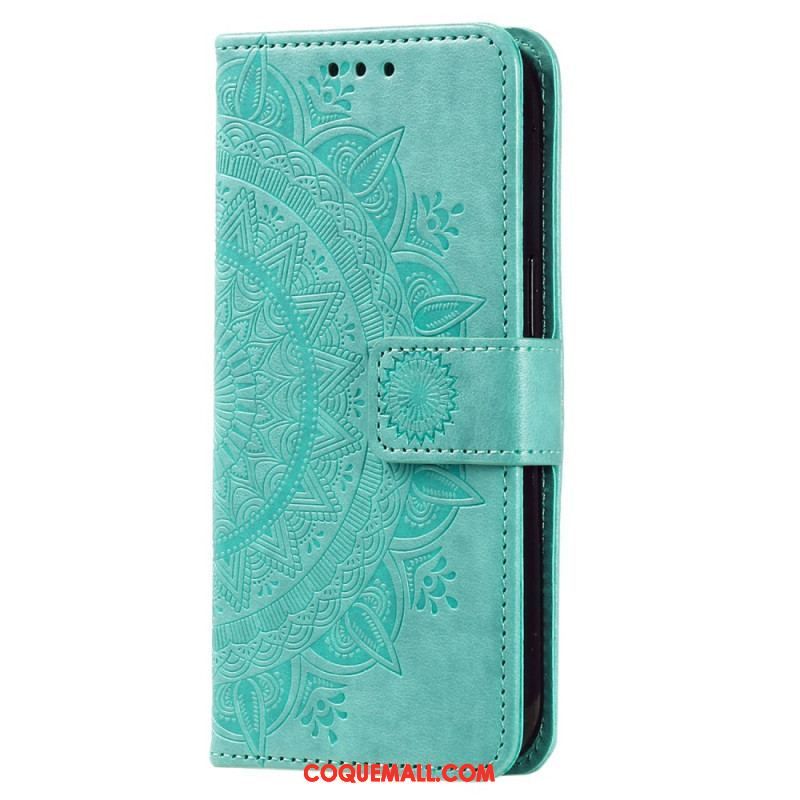 Housse Xiaomi 13 Lite Mandala Soleil avec Lanière