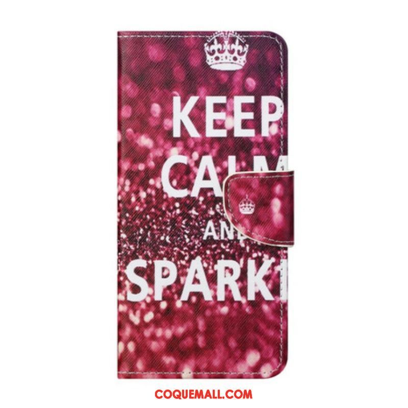 Housse Xiaomi Redmi Note 10 5G / Poco M3 Pro 5G Keep Calm and Sparkle