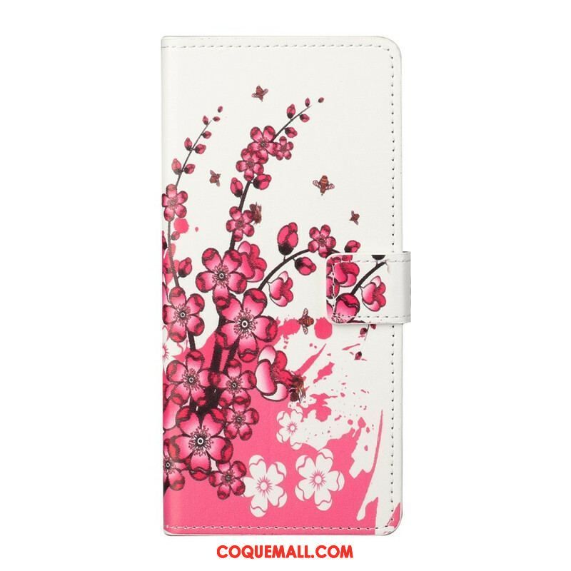 Housse Xiaomi Redmi Note 10 5G / Poco M3 Pro 5G Tropical Flowers
