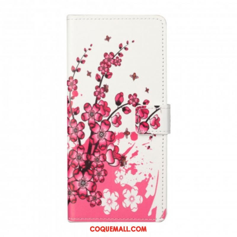 Housse Xiaomi Redmi Note 10 Pro Tropical Flowers