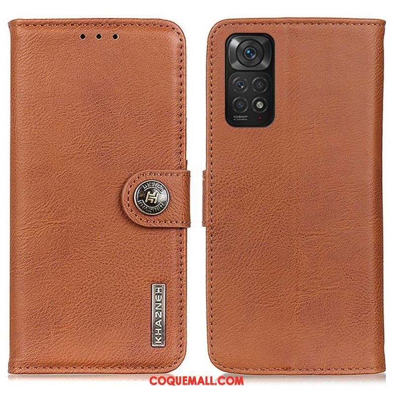 Housse Xiaomi Redmi Note 11 / 11s Simili Cuir KHAZNEH