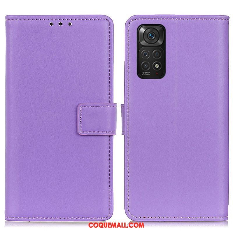 Housse Xiaomi Redmi Note 11 / 11s Simili Cuir Simple