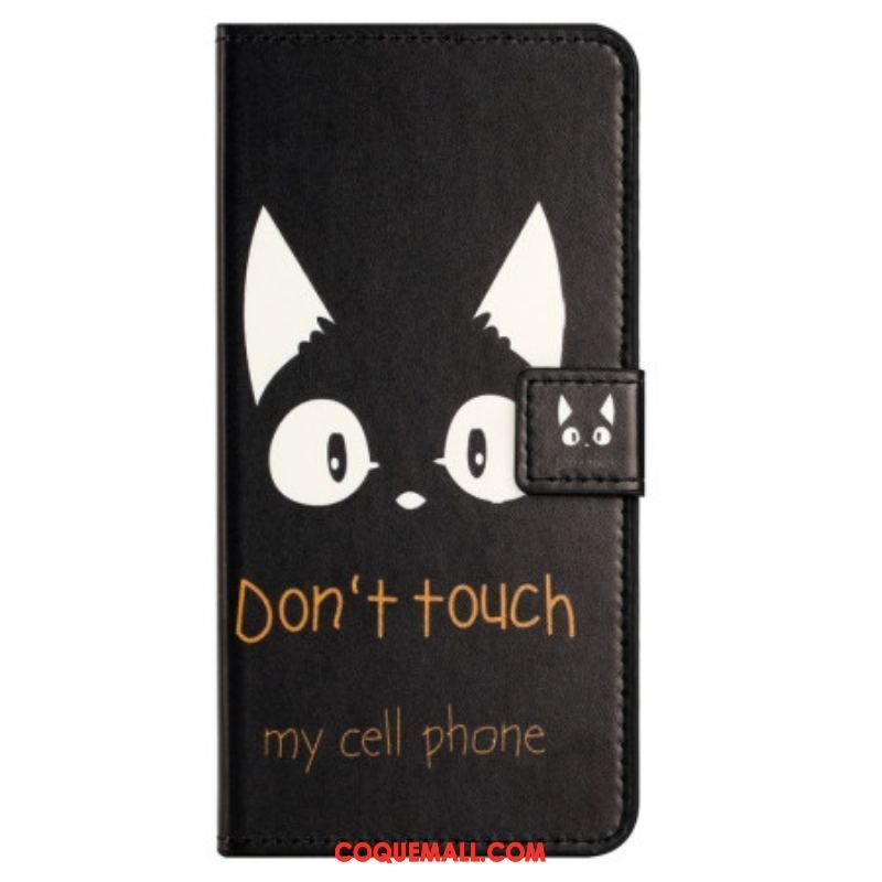 Housse Xiaomi Redmi Note 12 4G Don't Touch my Cell Phone